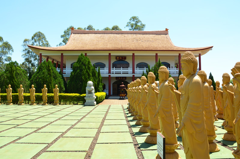 Evento da China em Foz do Iguaçu Templo budista