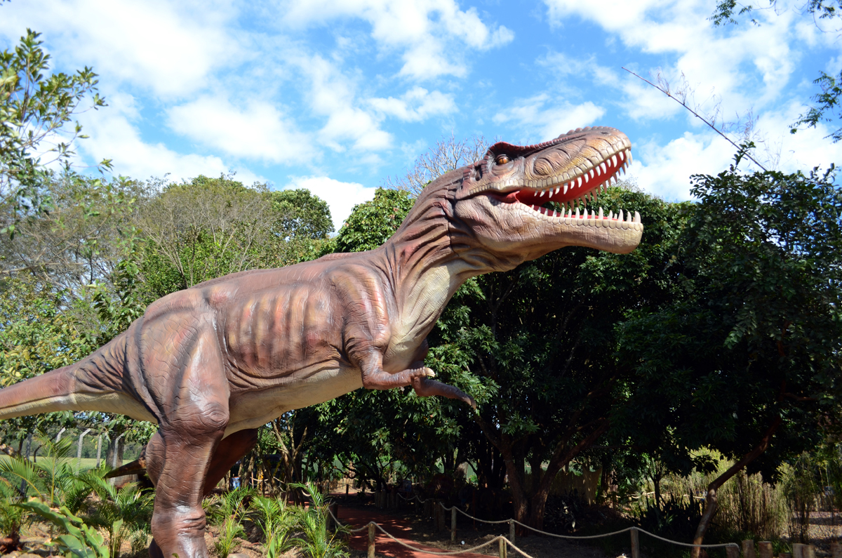 eventos com crianças em Foz do Iguaçu Vale dos Dinossauros