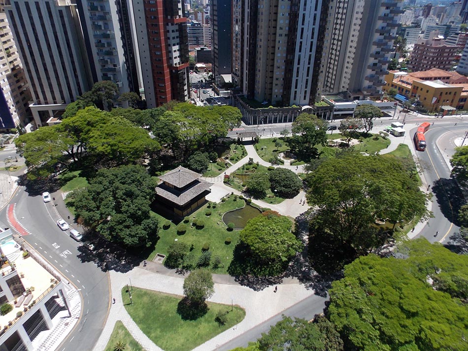 Conhecer Curitiba Praça do Japão